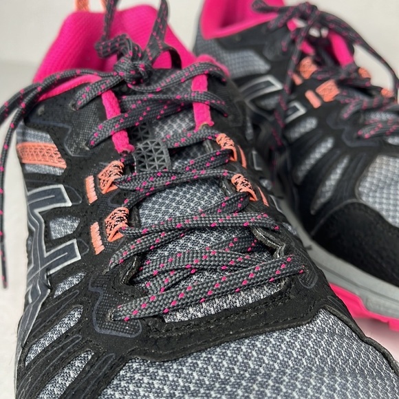 Asics Gel Venture 7 OrthoLite Comfort Trail Runner Sneaker Synthetic Leather - Picture 8 of 10